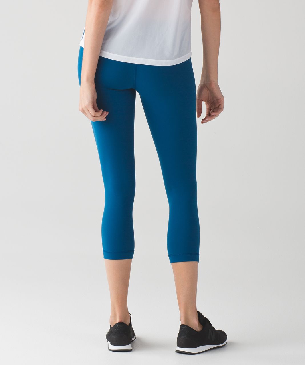 Lululemon Wunder Under Crop III (Full-On Luon) - Jet Set Blue