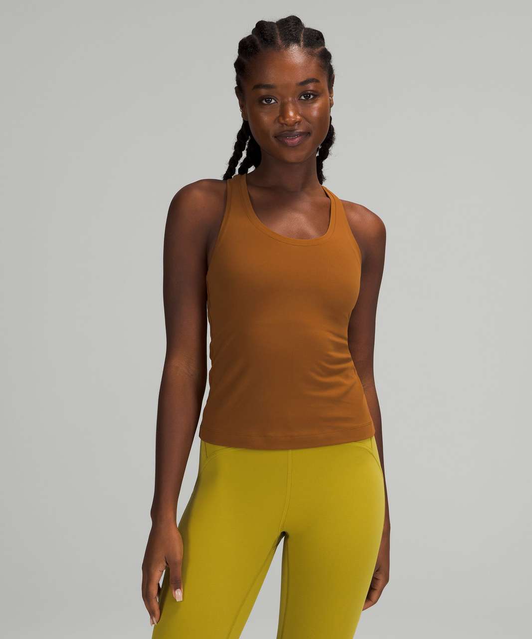 Lululemon Cool Racerback Tank Top *Nulu - Cacao - lulu fanatics