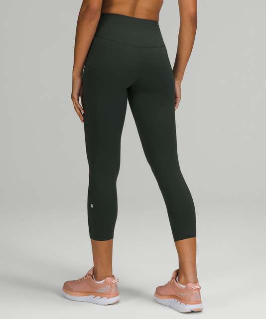 Lululemon Base Pace High-Rise Crop 23 Everglade Green