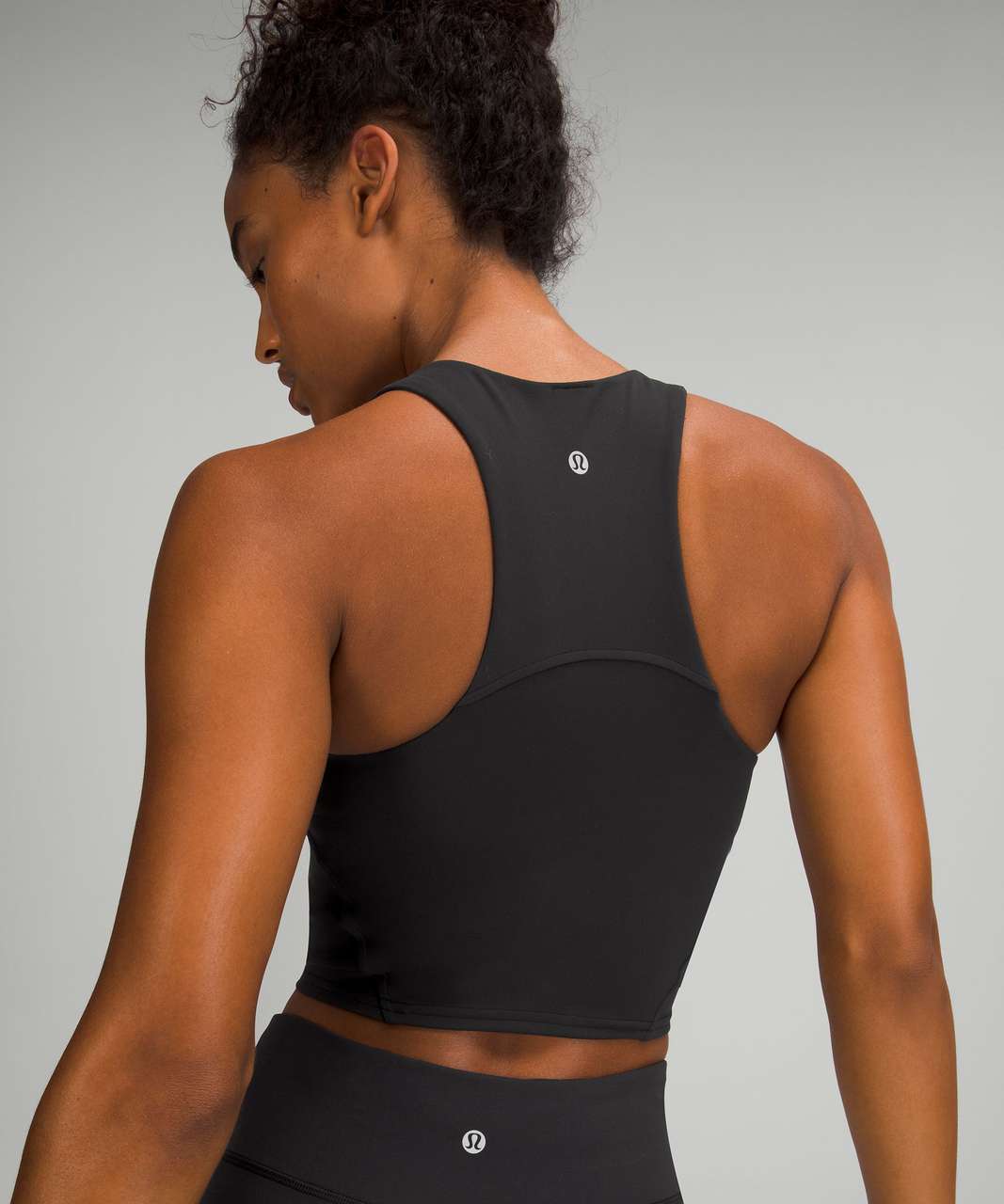 Lululemon Mesh-Back Training Cropped Tank Top - Poolside - lulu fanatics