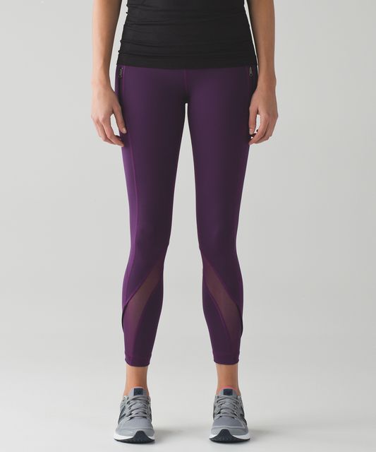 Lululemon Inspire Tight II (Mesh) - Space Dye Camo Black Dark Slate