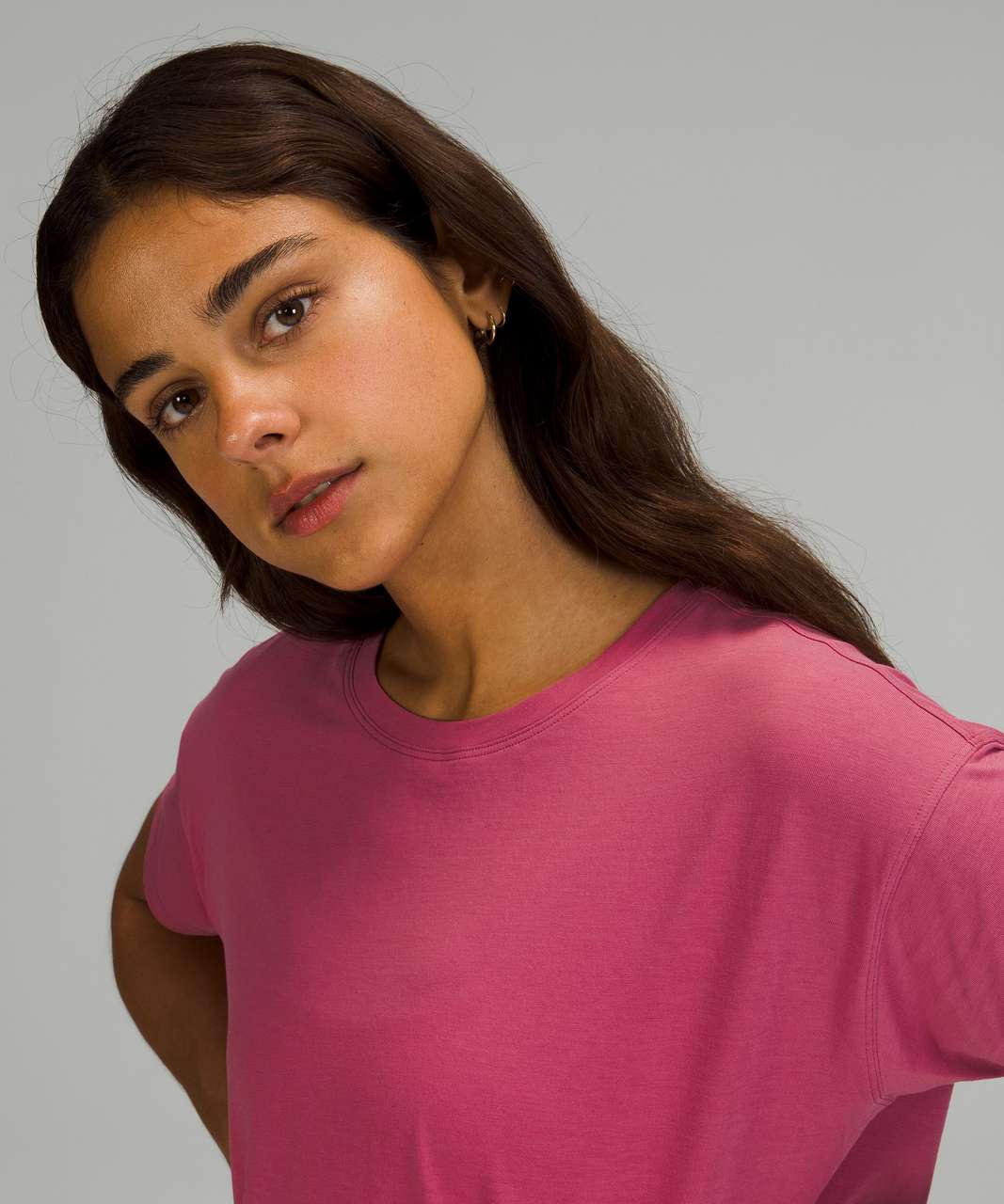 Lululemon Cates Tee - Pink Lychee