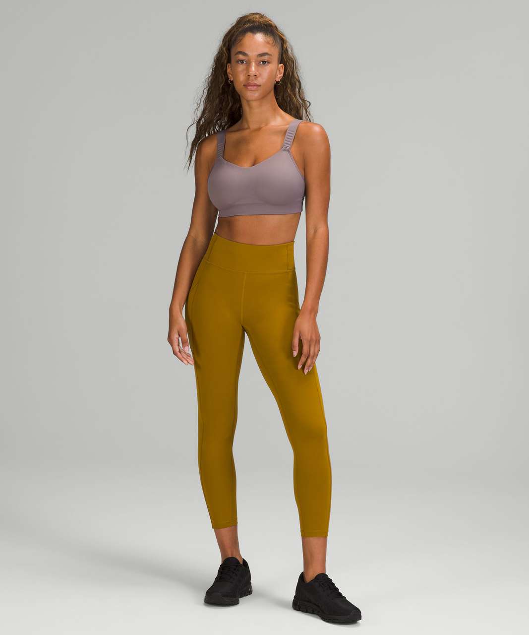 Lululemon Swift Speed Bra *High Support, A–E Cups - Dark Olive - lulu  fanatics