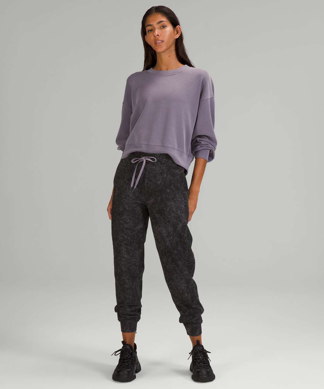 Lululemon Scuba High-Rise Jogger *Fleece 28 - Dusky Lavender