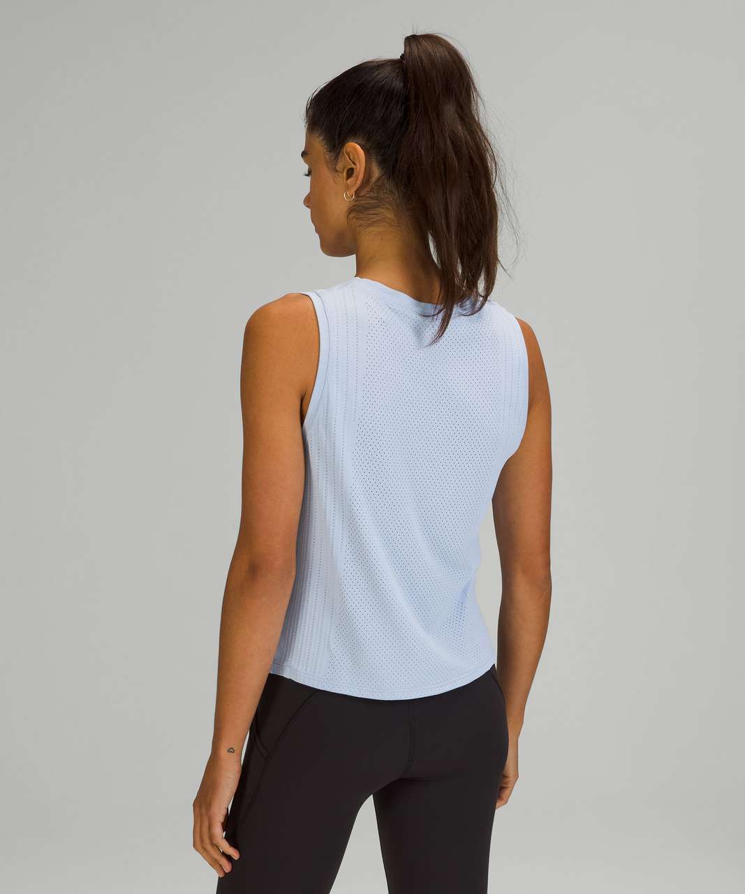 Lululemon Train to Be Tank Top - Blue Linen / Blue Linen