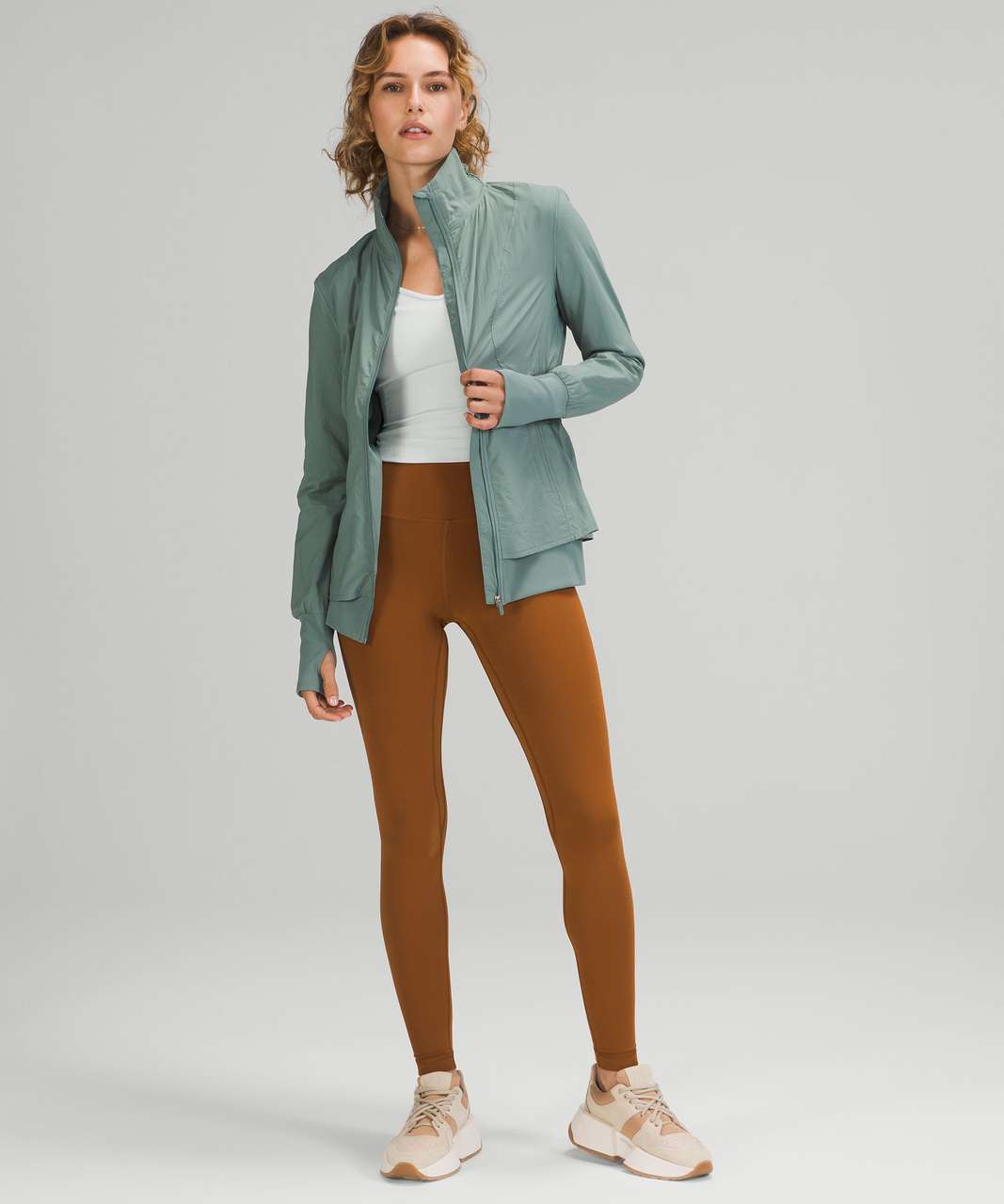 Lululemon Sights Seen Jacket - Tidewater Teal