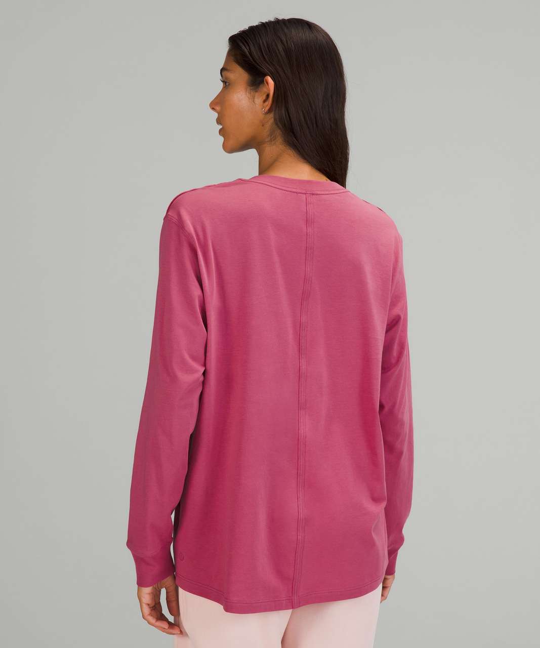 Lululemon All Yours Long Sleeve - Pink Lychee - lulu fanatics