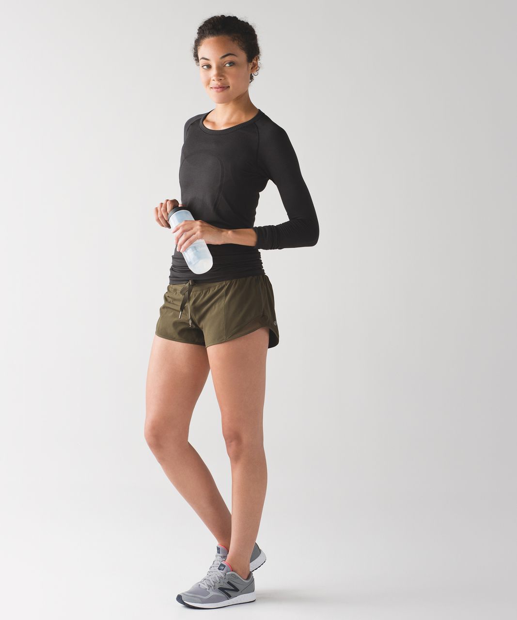 Lululemon Hotty Hot Short - Military Green