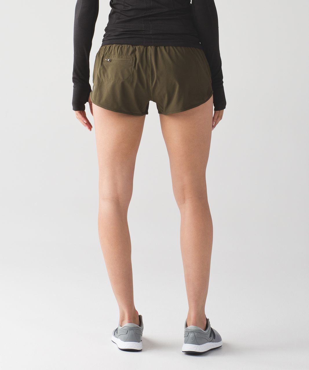 Lululemon Hotty Hot Short - Military Green