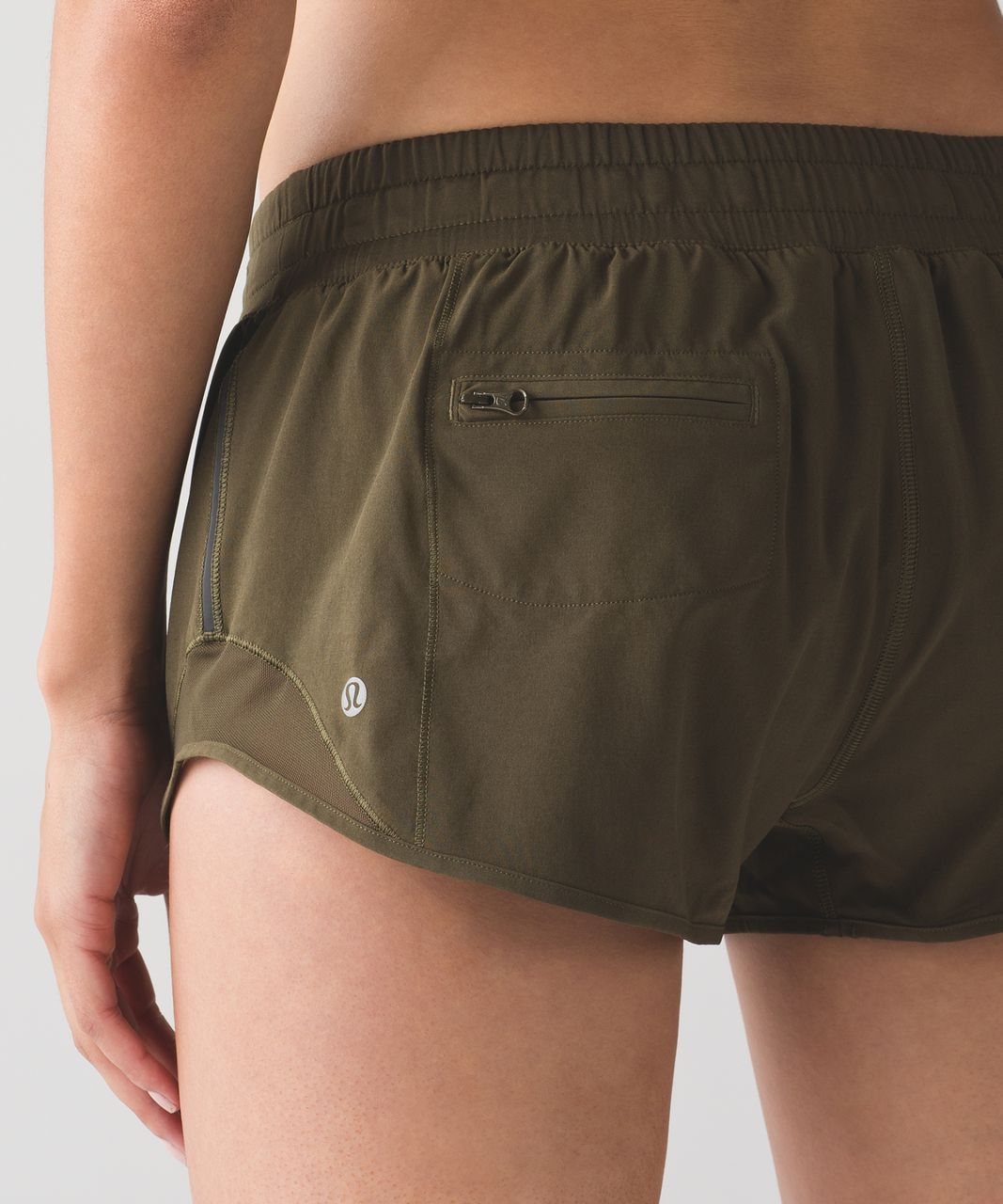 Lululemon Hotty Hot Short - Military Green