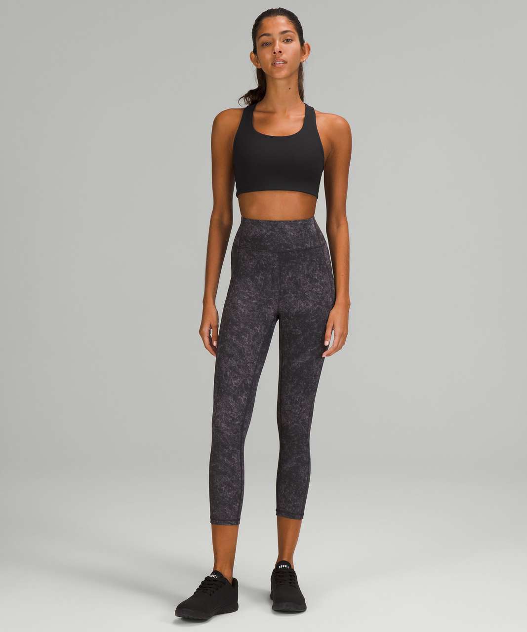 lululemon athletica, Intimates & Sleepwear, Lululemon Invigorate Bra  Soundwave White Black Black