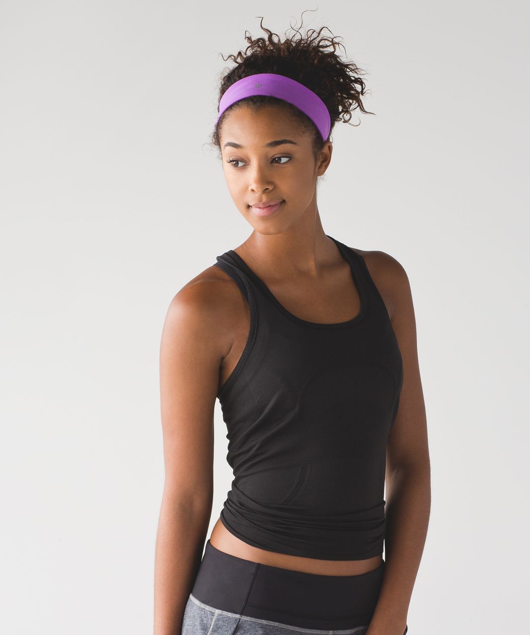 Lululemon Fly Away Tamer Headband II - Moonlit Magenta