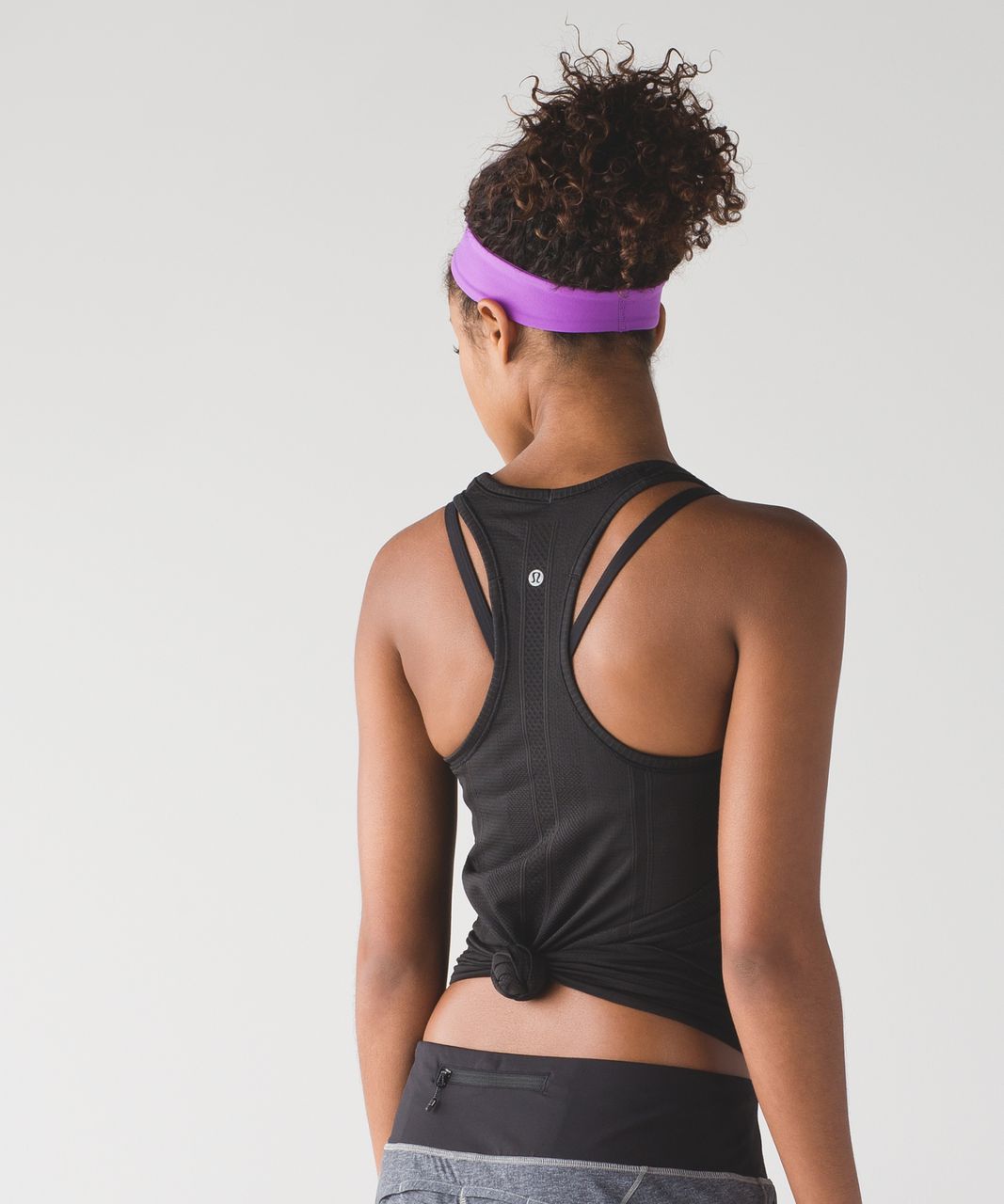 Lululemon Fly Away Tamer Headband II - Moonlit Magenta