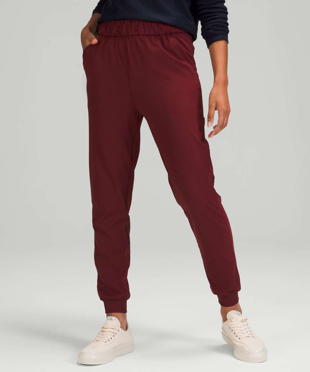 Lululemon Stretch Luxtreme High-Rise Full Length Pant - Red Merlot