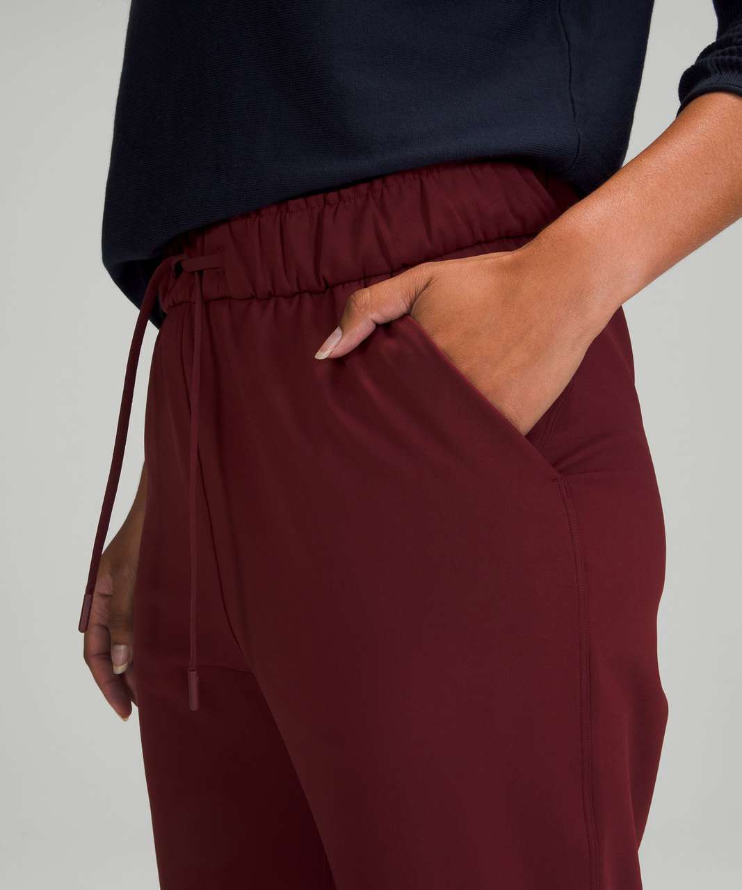 Lululemon Softstreme High-Rise Pant Regular-Color: Red Merlot 4 or