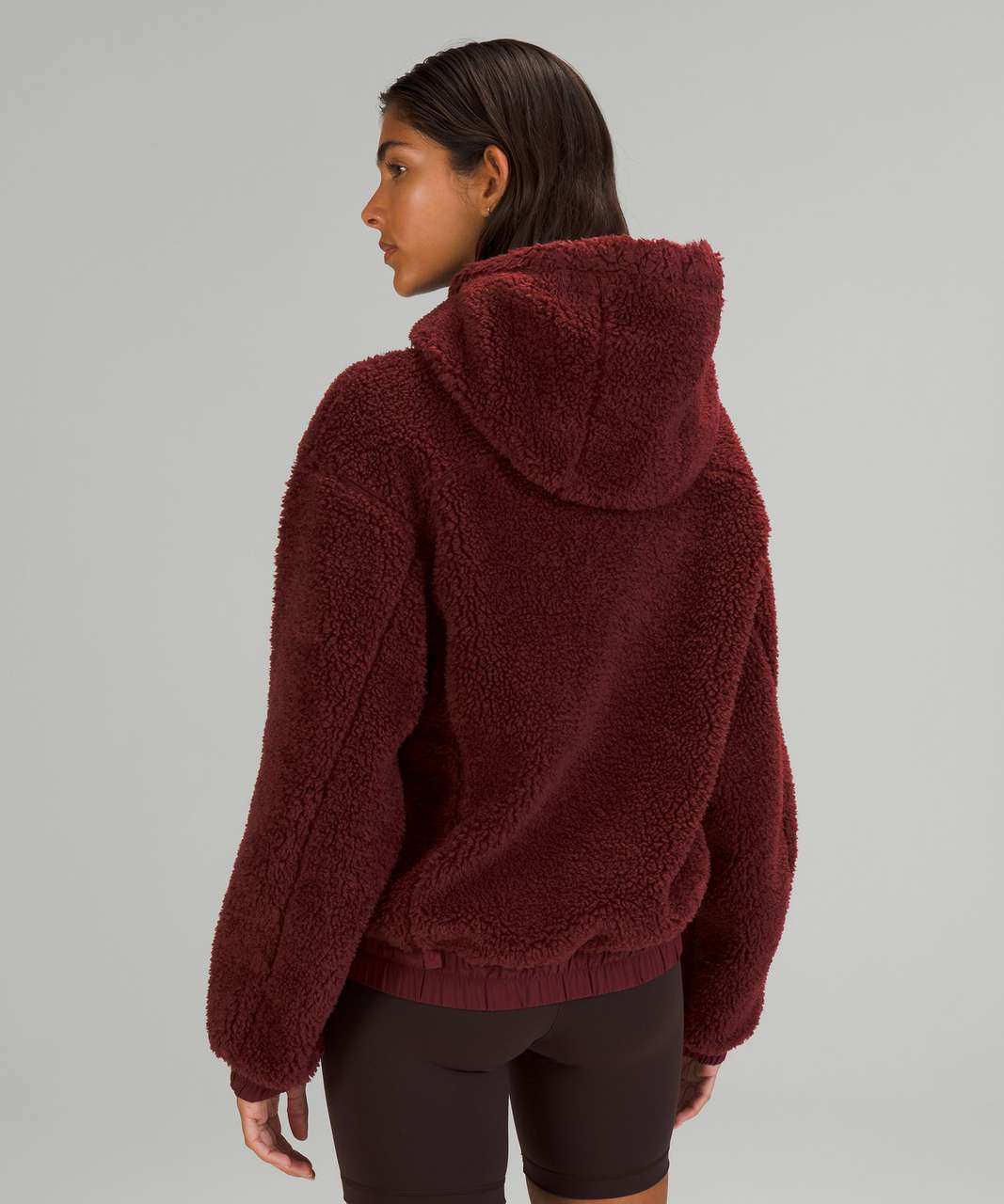 Lululemon Reversible Fleece Jacket - Red Merlot