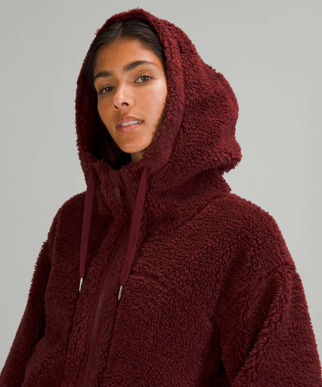 Lululemon Reversible Fleece Jacket - Red Merlot