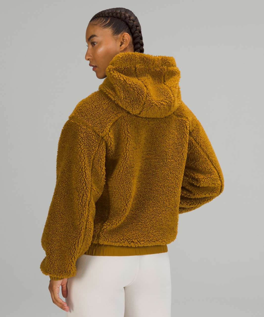 Lululemon Reversible Fleece Jacket - Gold Spice