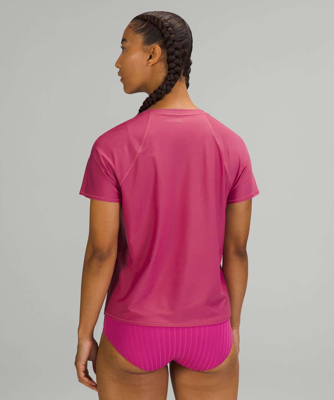 Lululemon Waterside Relaxed UV Protection Short Sleeve - Pink Lychee