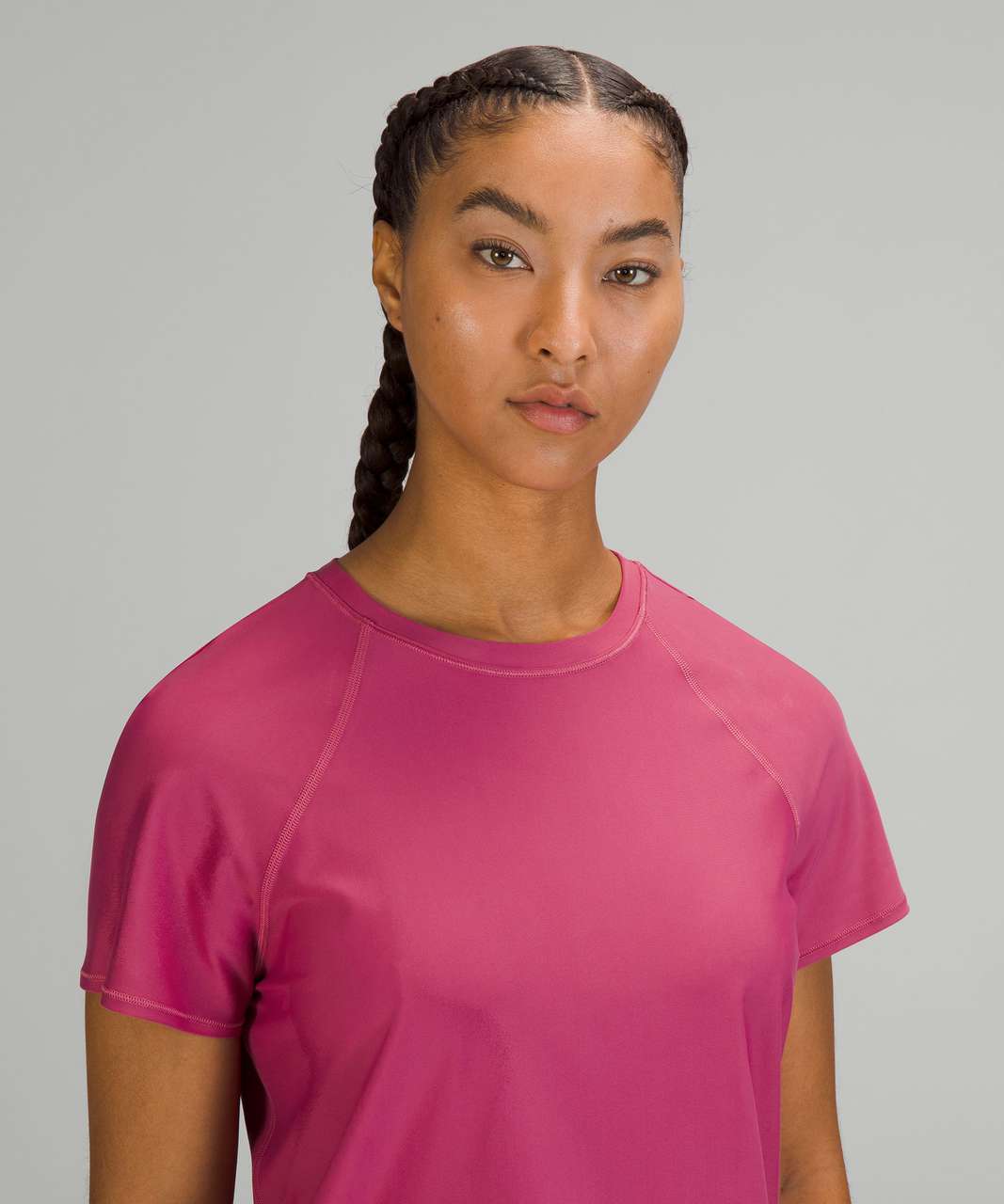 Lululemon Waterside Relaxed UV Protection Short Sleeve - Pink Lychee