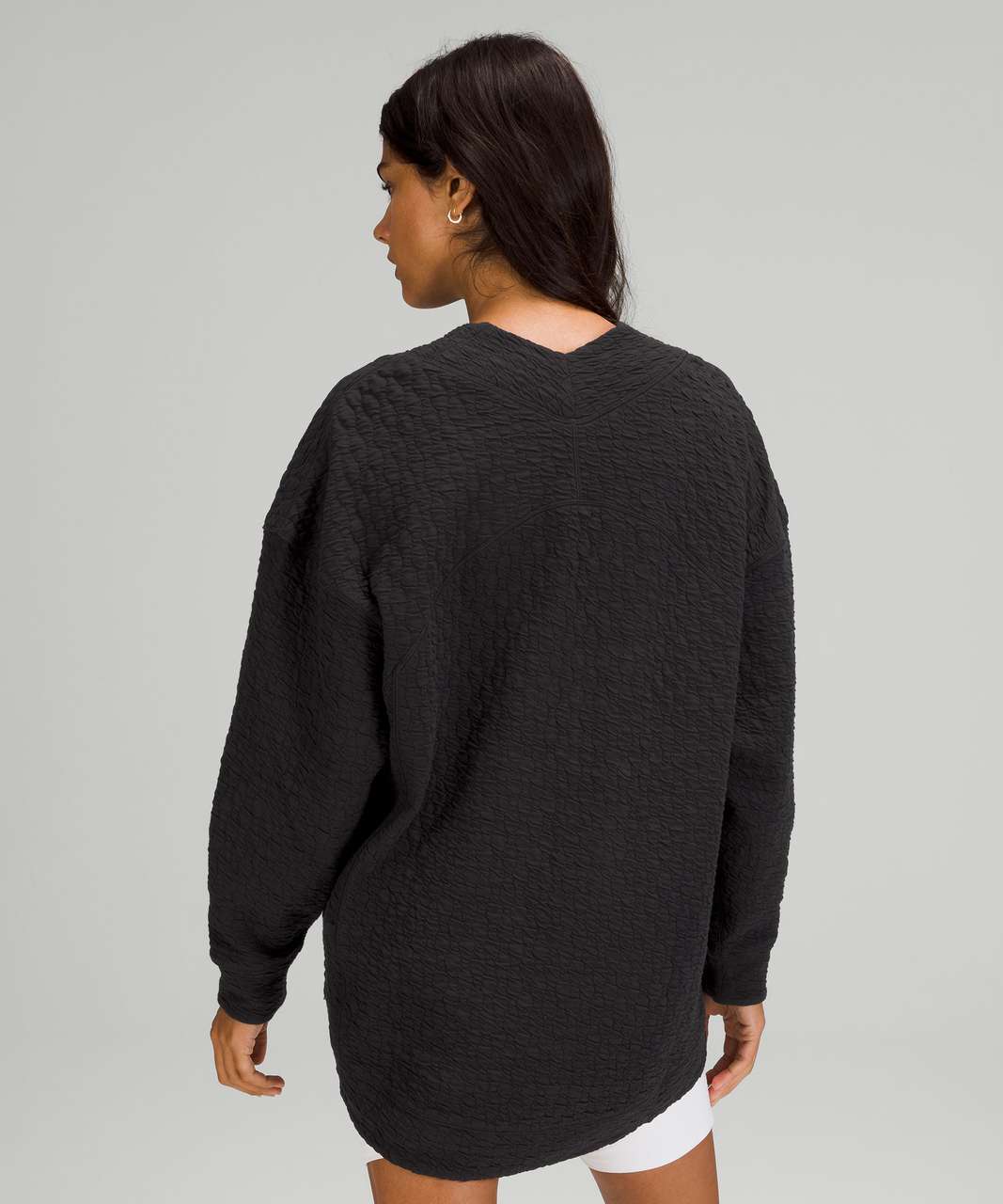 Lululemon Rippled V-Neck Pullover - Black