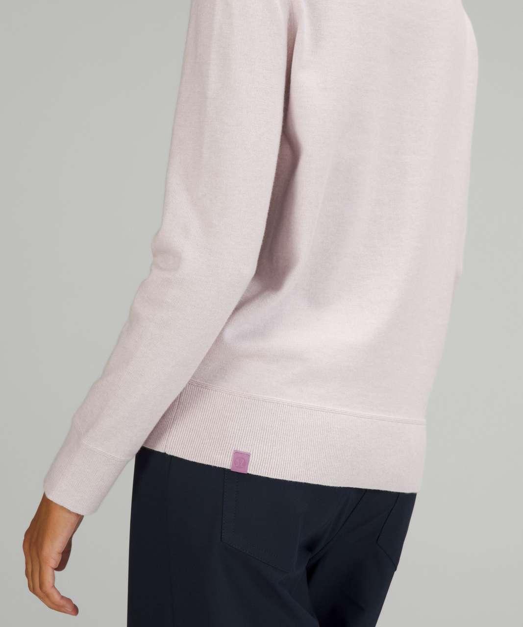 Lululemon Cotton-Cashmere Blend Sweater - Wisteria Purple