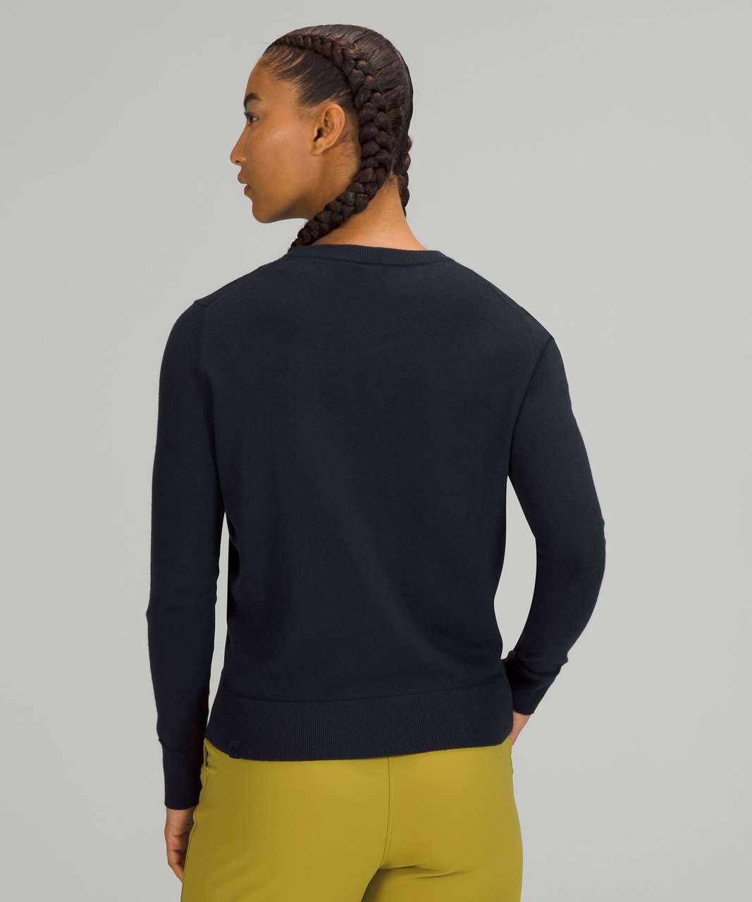Lululemon Cotton-Cashmere Blend Sweater - True Navy