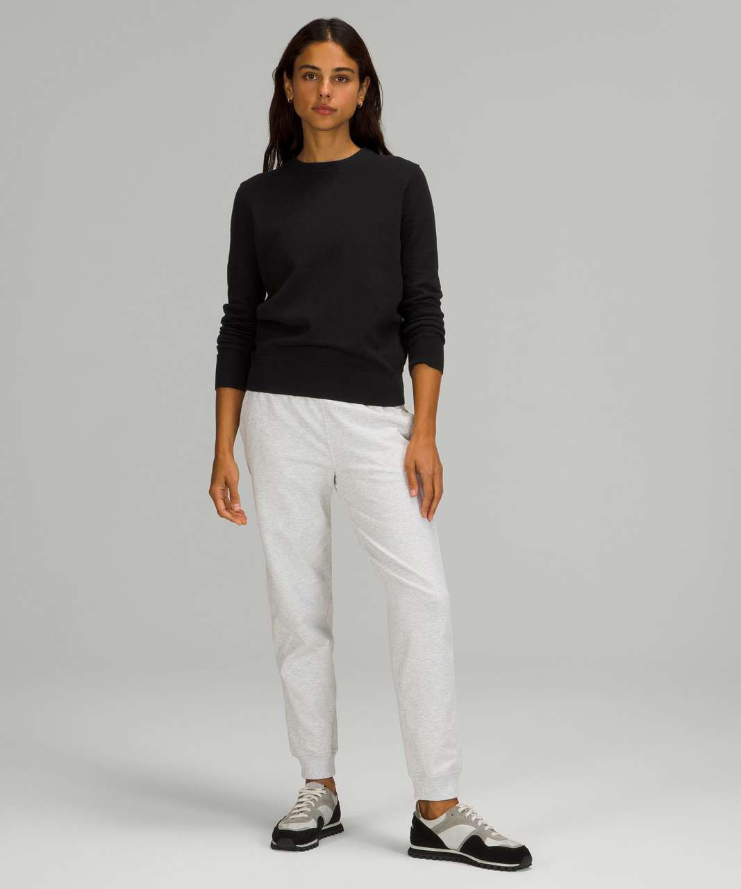 Lululemon Cotton-Cashmere Blend Sweater - Black - lulu fanatics