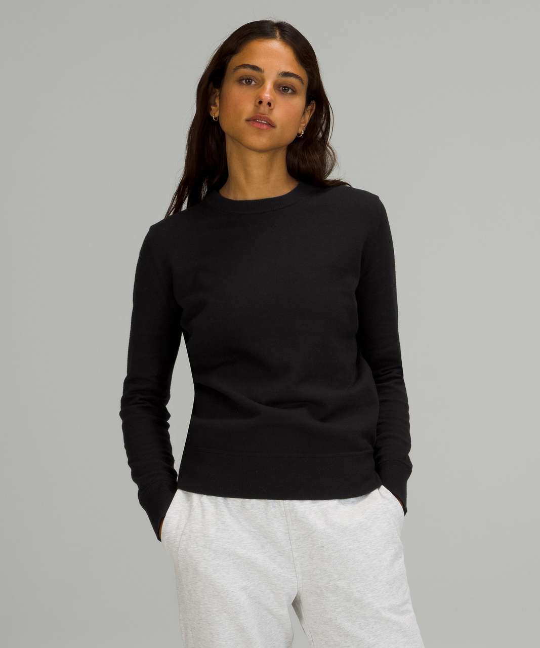 Cotton-Cashmere Blend Mock Neck Sweater Sizing : r/lululemon