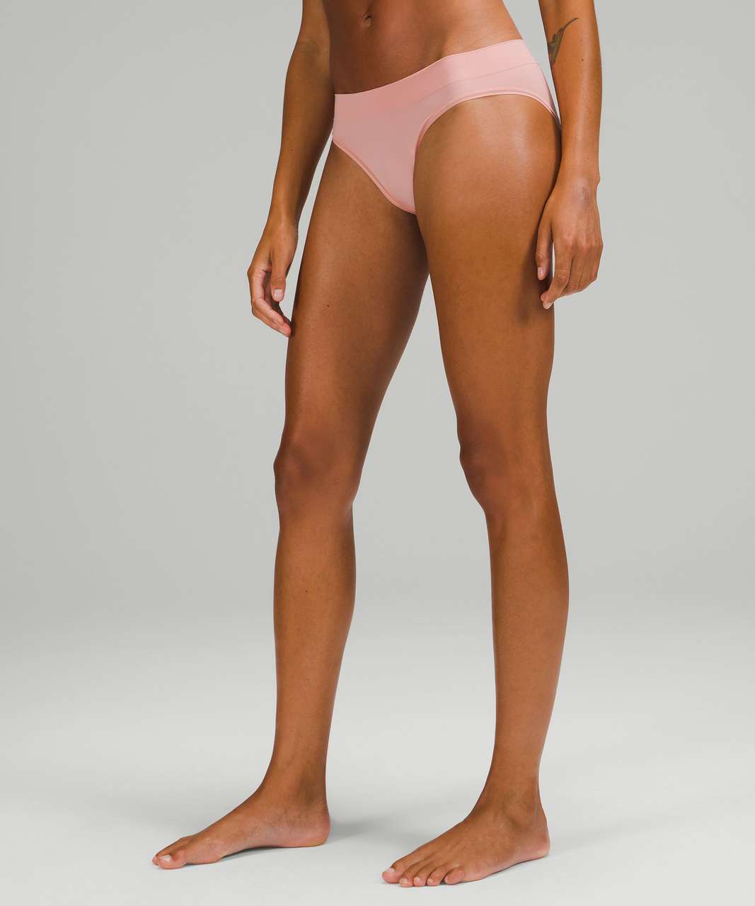 Lululemon Seamless Mid-Rise Bikini - Pink Puff