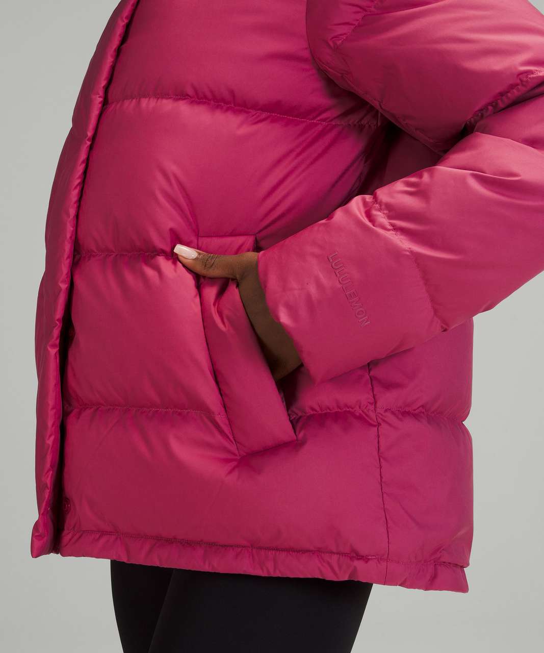 Lululemon Wunder Puff Jacket - Pink Lychee - lulu fanatics