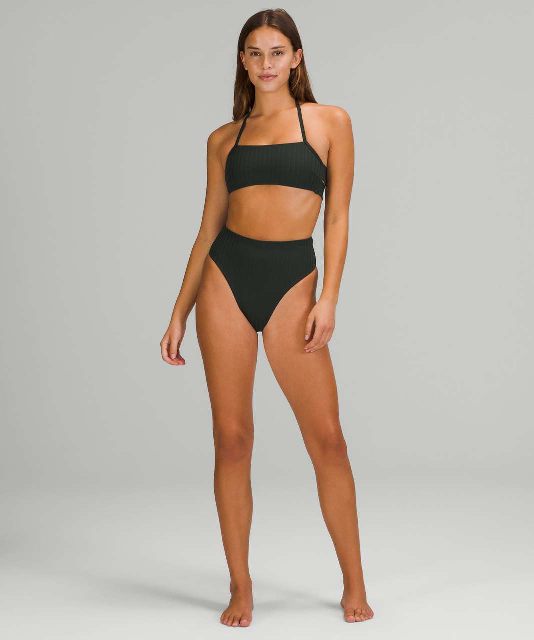 Lululemon Honeycomb Dip Swim Bottom *Super-High Rise, Extra-Skimpy