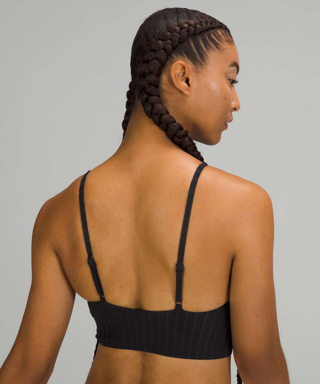 Lululemon Ribbed High-Neck Long-Line Top *B/C Cups - Black