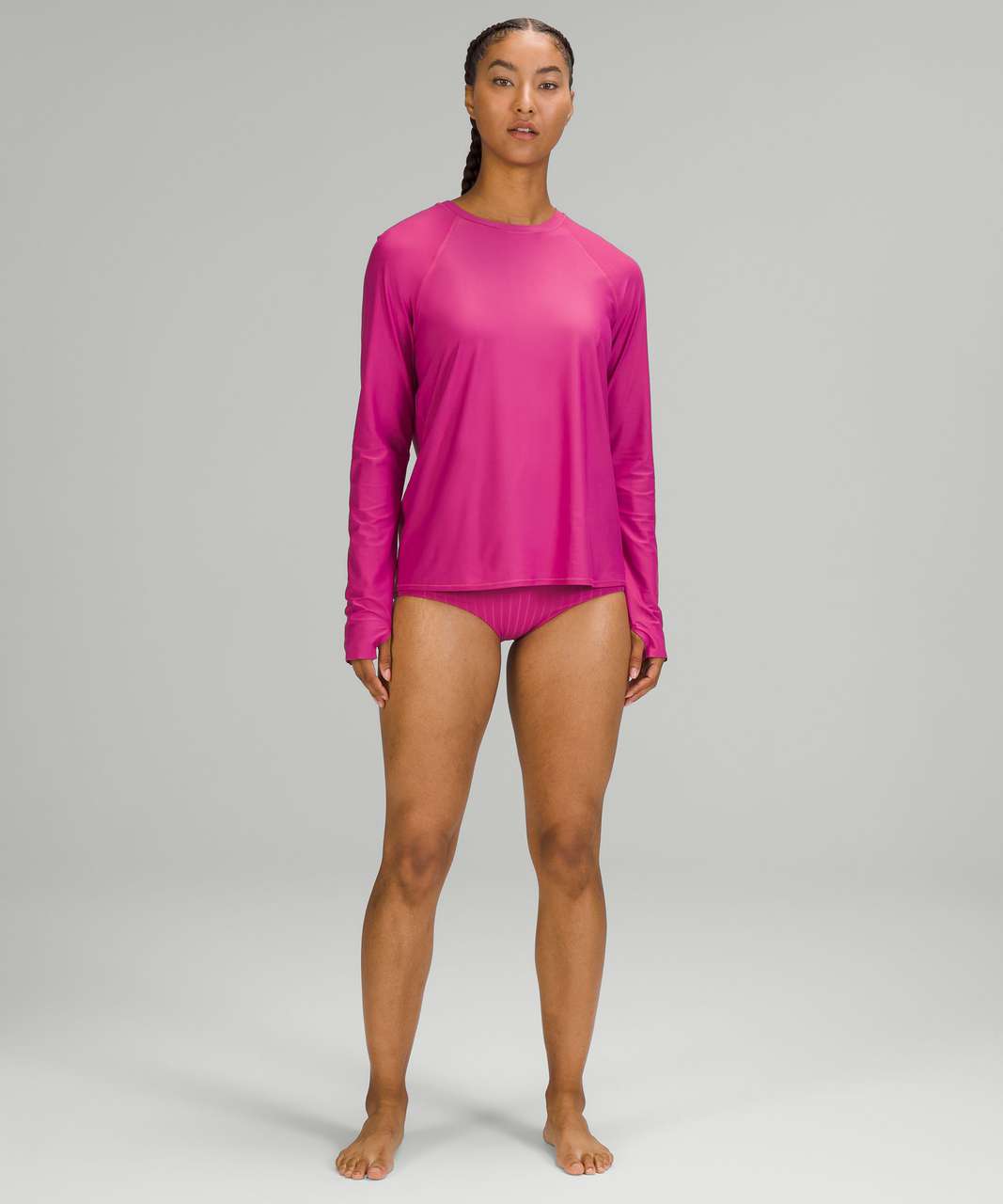Lululemon Waterside Relaxed UV Protection Long Sleeve - Pink Lychee