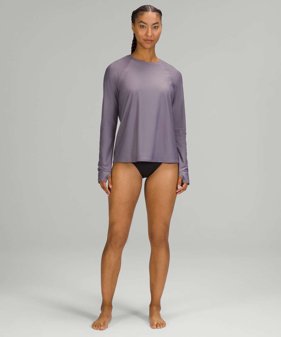 lululemon athletica Waterside Half-zip Uv Protection Paddle Top in Purple