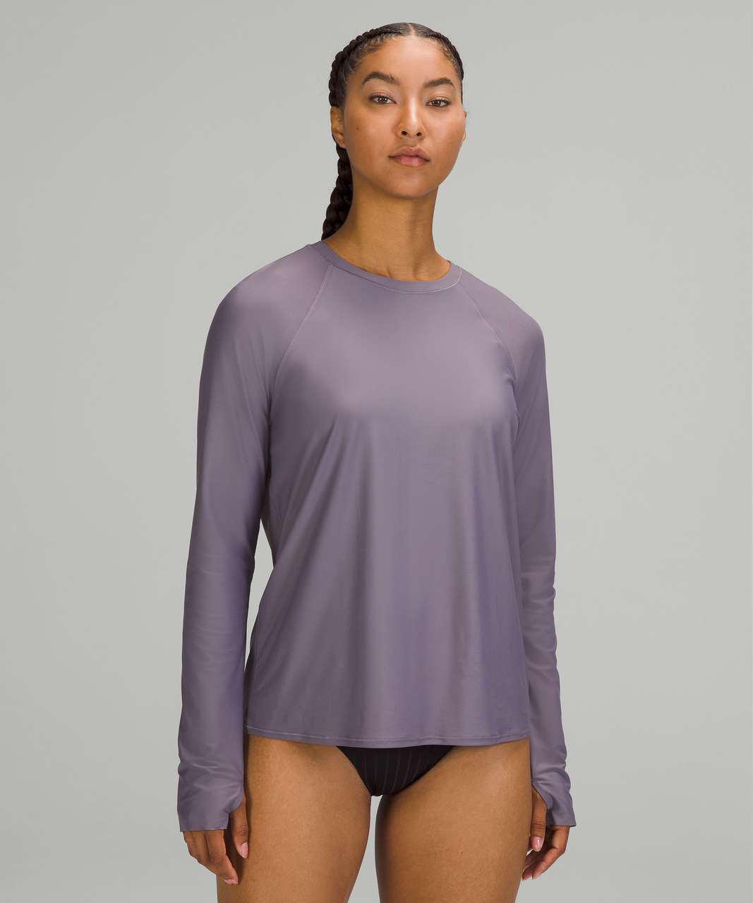 lululemon athletica Waterside Relaxed Uv Protection Long Sleeve in Purple