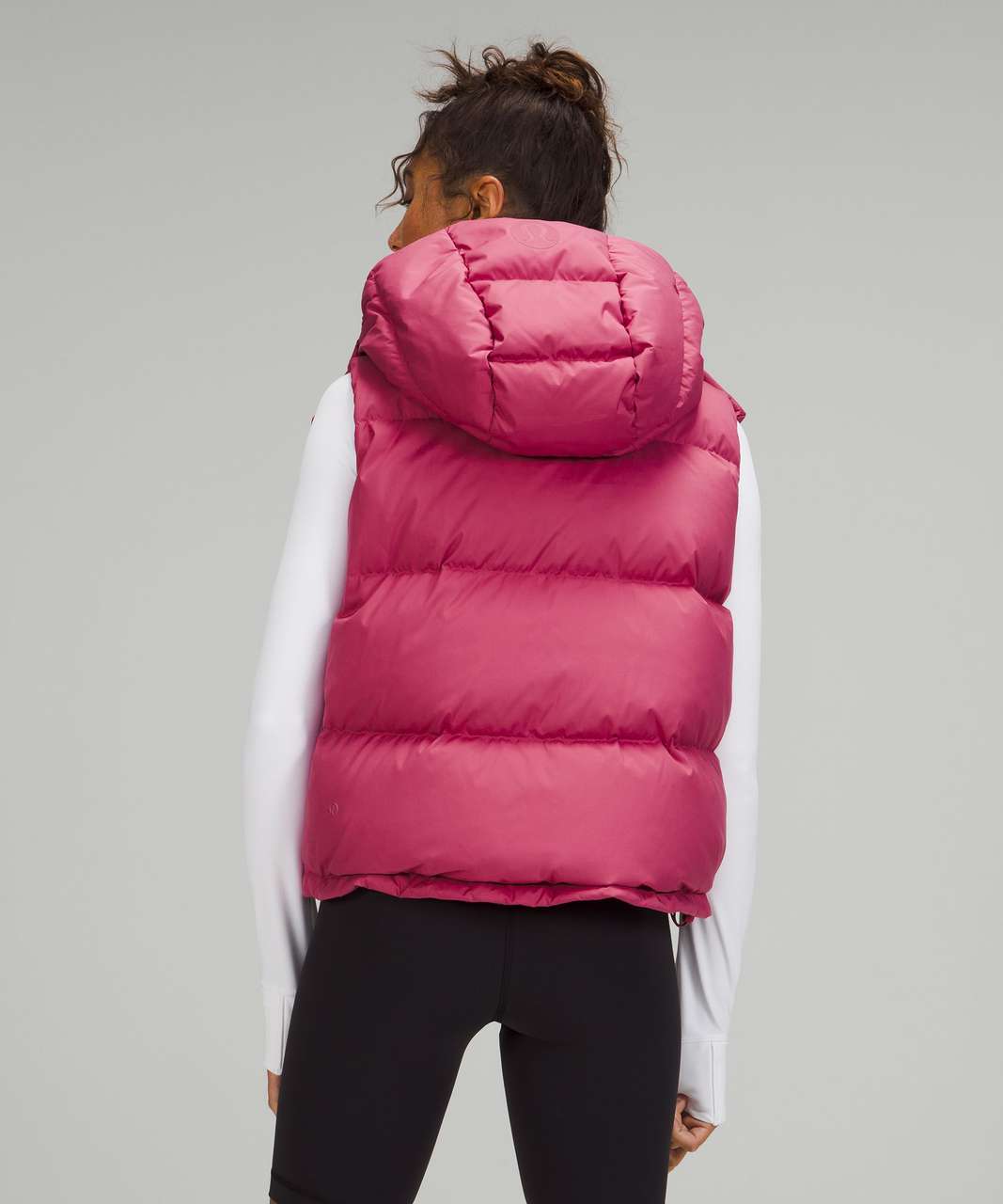Sights To See Cocoa Cropped Puffer Vest – Pink Lily