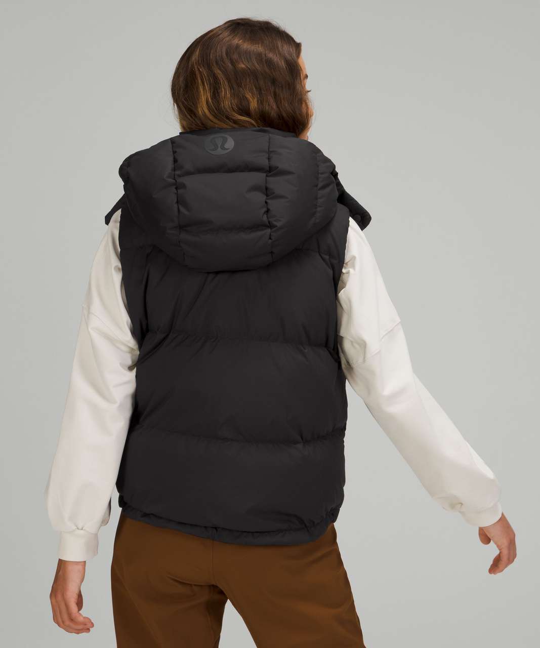 Lululemon Wunder Puff Crop Vest - Black (Second Release)