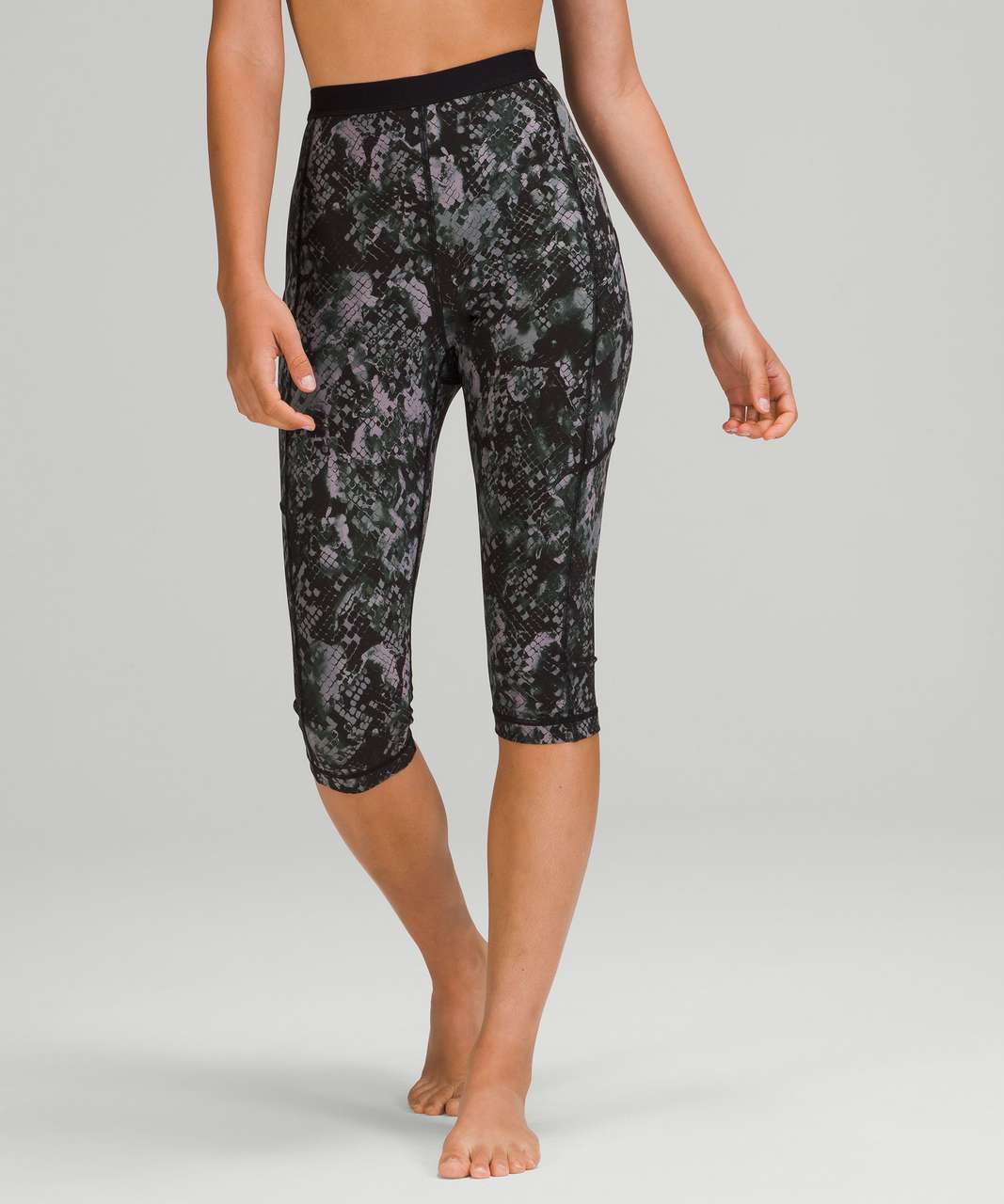 Lululemon High Rise Paddle Crop 15.75" - Hideaway Multi