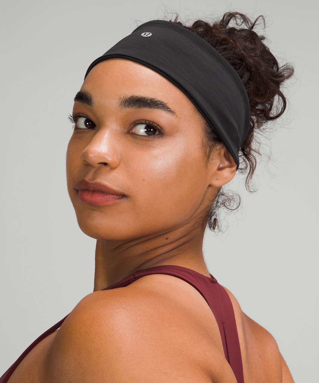 Lululemon Wunder Train Headband - Heathered Black