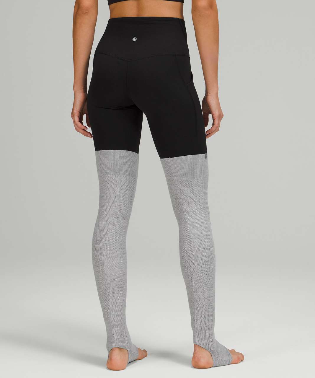 Lululemon Evolution Leg Warmer - Heathered Rhino Grey