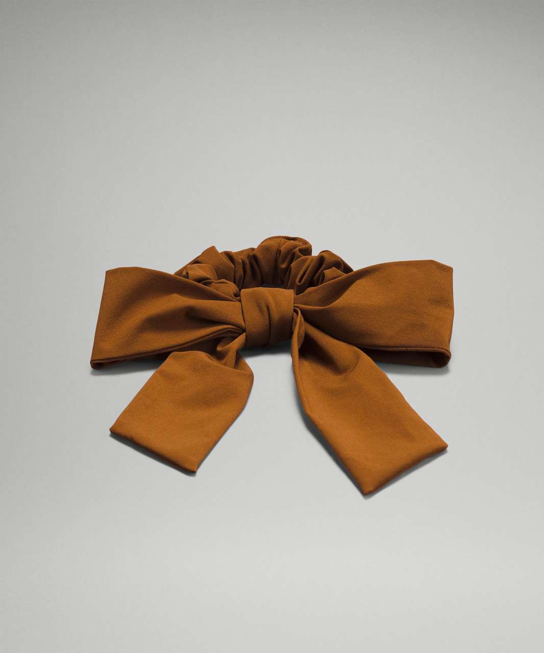 Lululemon Uplifting Scrunchie *Big Bow - Copper Brown