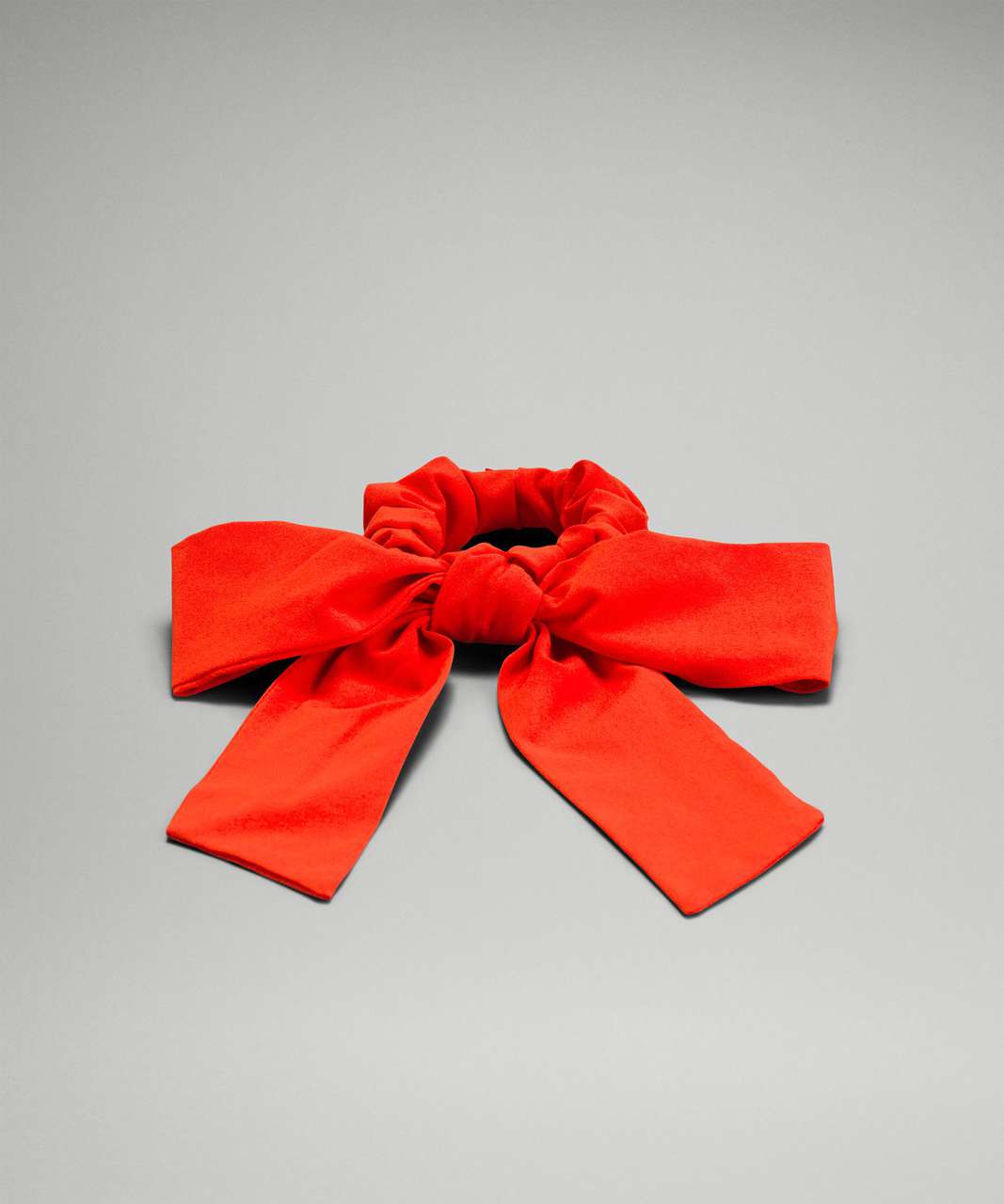 Lululemon Uplifting Scrunchie *Big Bow - Autumn Red