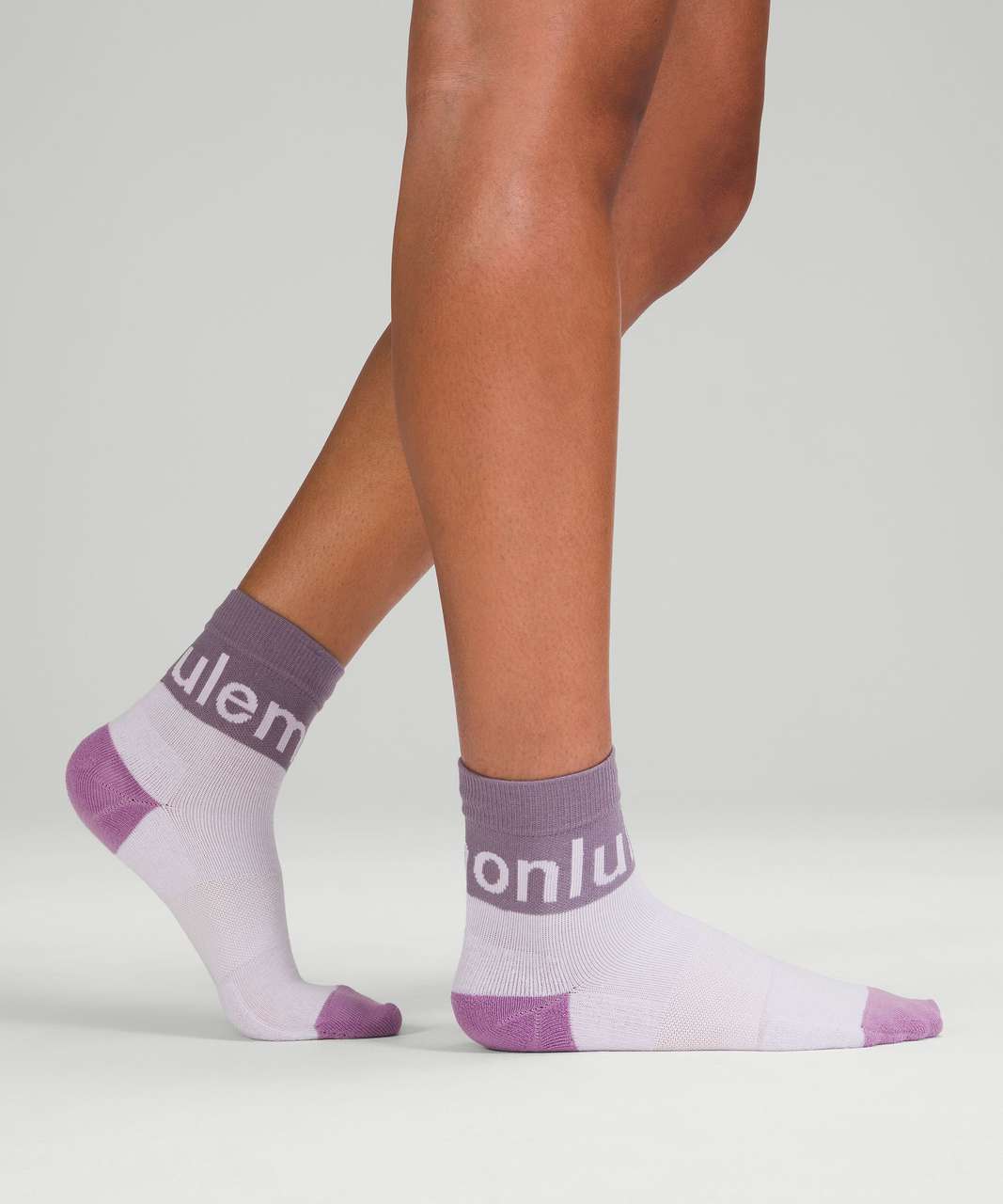 Lululemon Daily Stride Mid-Crew Sock *Rainbow lululemon - White - lulu  fanatics