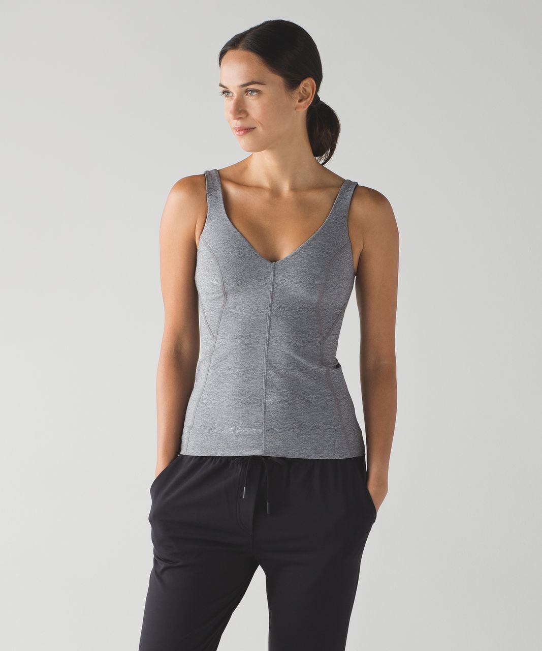 Lululemon Contour Tank - Heathered Slate