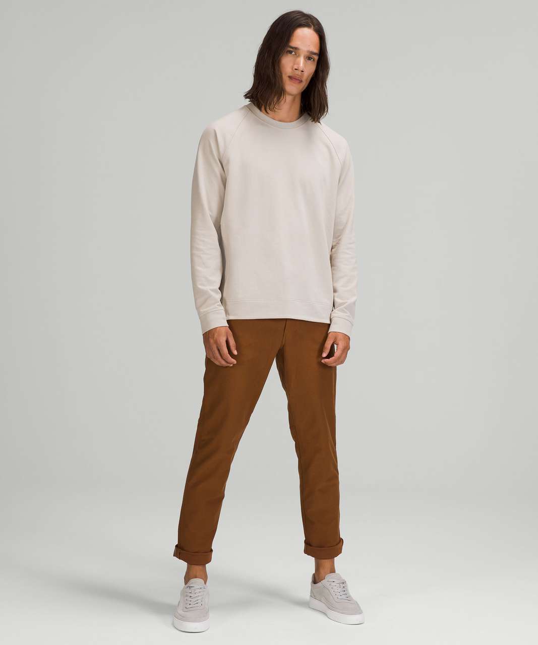 Lululemon City Sweat Crew - Raw Linen