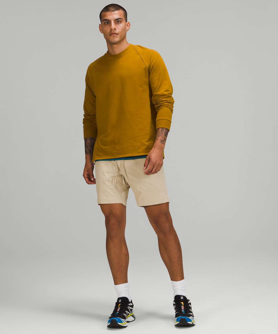 Lululemon City Sweat Crew - Gold Spice