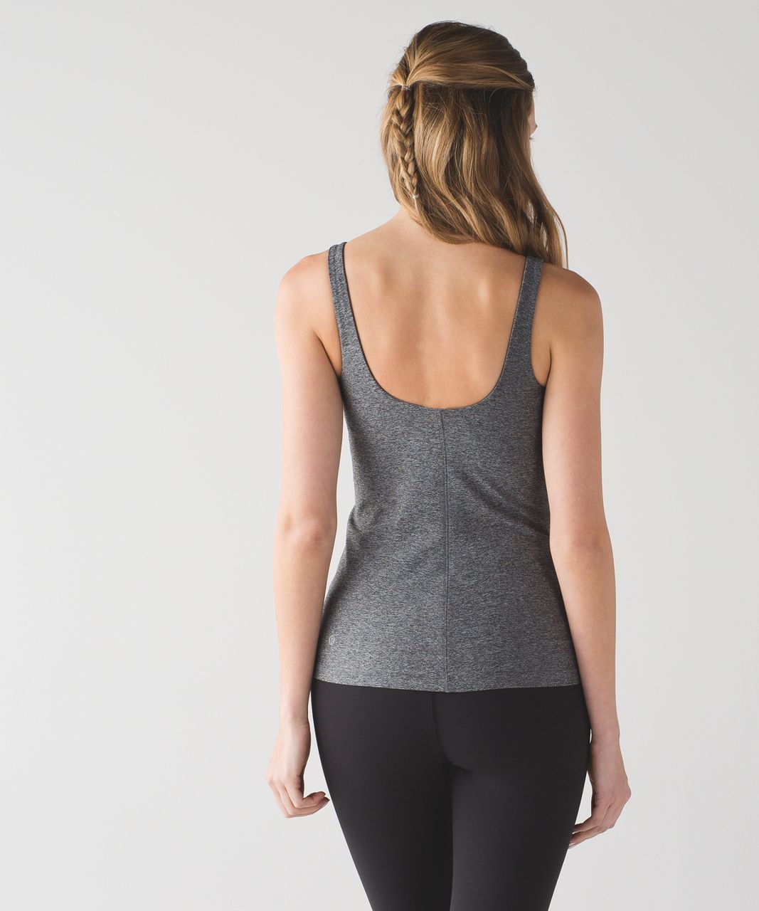 Lululemon Contour Tank - Heathered Black