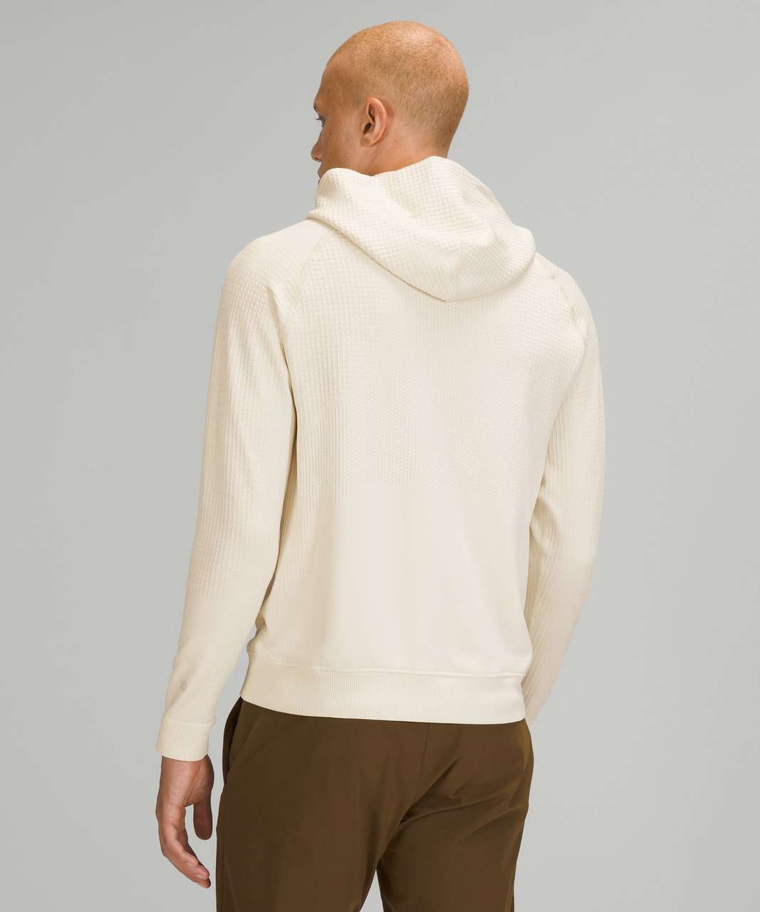 Lululemon At Ease Hoodie - Heathered White Opal - lulu fanatics