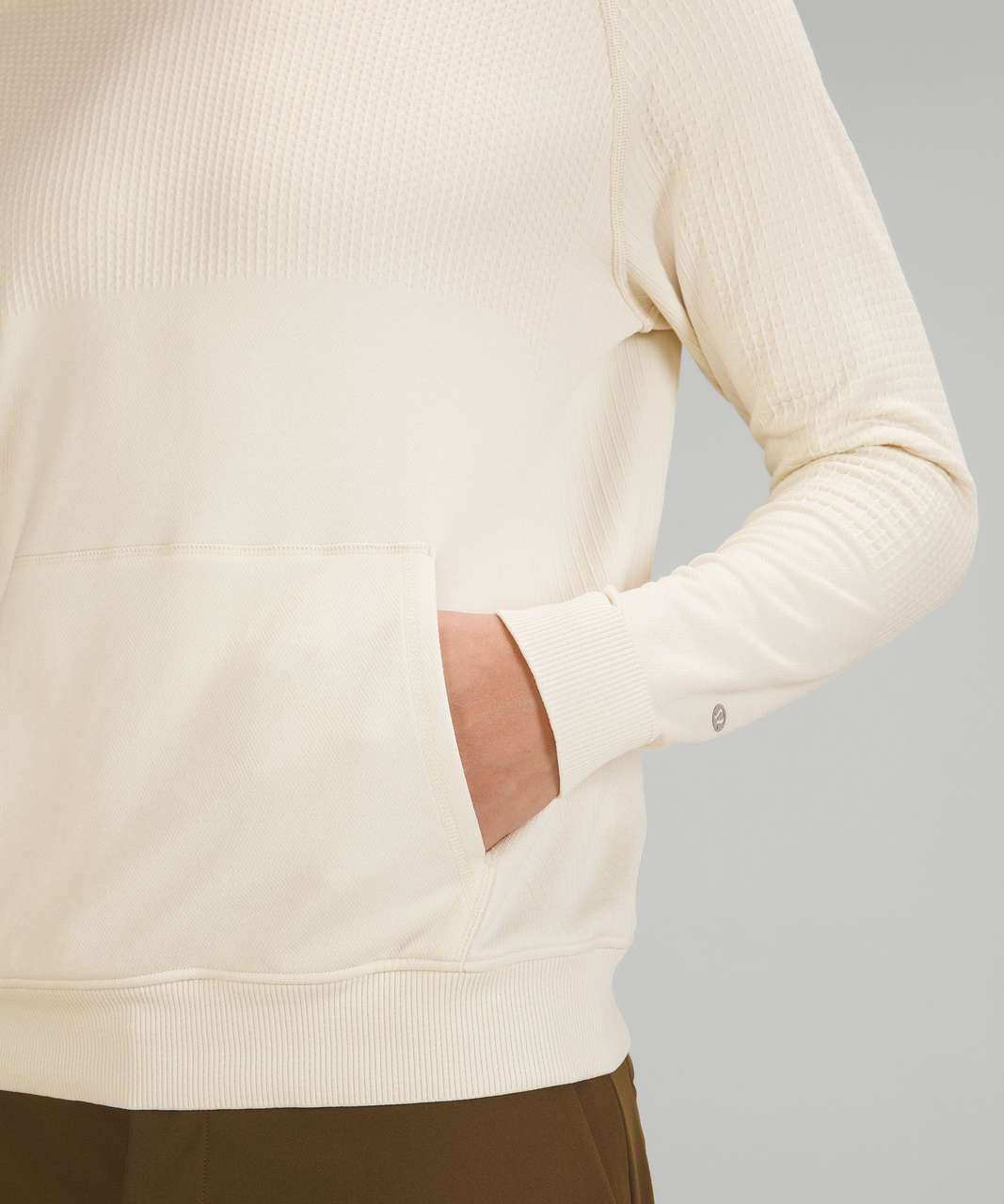 Lululemon Engineered Warmth Hoodie - White Opal / White Opal